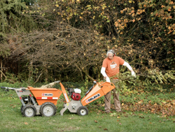 petrol chipper shredder dk 500 honda