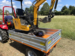 3 way hydraulic tipping trailer for tractor rm 14 t3