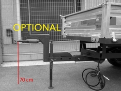 3 way hydraulic tipping trailer for tractor rm 14 t3