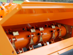 adjustable sideshift flail mower for 60 90hp tractors shredder with hammers mulcher mod tigre 200