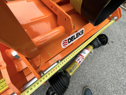 adjustable stone burier for tractors rotary tiller dfu 120