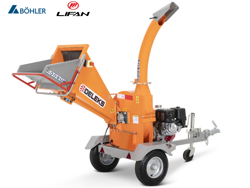 petrol chipper shredder woodchipper with engine dk 900 lifan