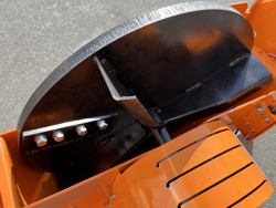 petrol chipper shredder woodchipper with engine dk 900 lifan