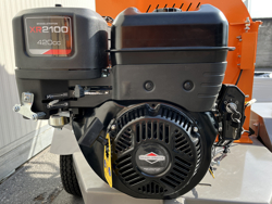 petrol chipper shredder woodchipper with engine dk 900 bs