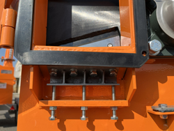 petrol chipper shredder woodchipper with engine dk 900 bs