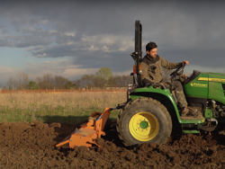 medium heavy rotavator tiller for tractor working width 150cm manuall sideshift mod dfm 150