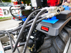 offset verge flail mower multi use sideshift mulcher for tractors volpe 100