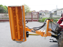 offset verge flail mower for tractor volpe 140