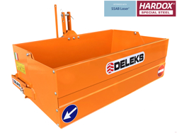 tipping transportbox for tractor bucket 120 l