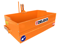 tipping transportbox for tractor bucket 140 l