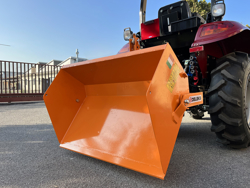 tipping transportbox for tractor bucket 120 h l