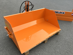 tipping transportbox for tractor bucket 140 h l