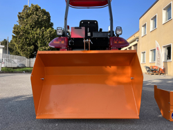 tipping transportbox for tractor bucket 140 h l