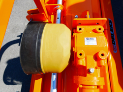 flail mower with hydraulic sideshift leopard 180 sph