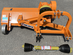 mulcher for compact tractors 120cm shredder mower with hammers lince 120 lateral