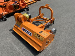 mulcher for compact tractors 120cm shredder mower with hammers lince 120 lateral