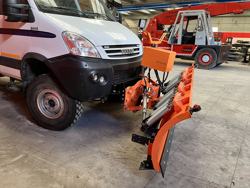 snow plow for cargo vans ln 220 j