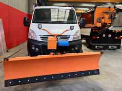 snow plow for cargo vans ln 250 j