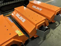 forestry mulcher of 100cm for mini excavators hydraulic shredder mod arm 100