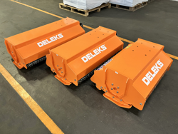 forestry mulcher of 100cm for mini excavators hydraulic shredder mod arm 100