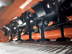 forestry mulcher of 120cm for mini excavators hydraulic shredder mod arm 120