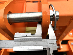 adjustable power harrow for tractors kr 160