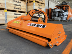 shredder with hydraulic side shift for orchard tractors mod jaguar 130