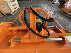 shredder with hydraulic side shift for orchard tractors mod jaguar 130