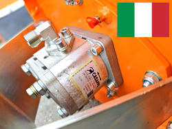 forestry mulcher of 100cm for mini excavators hydraulic shredder mod ar 100