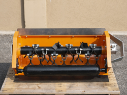 forestry mulcher of 100cm for mini excavators hydraulic shredder mod ar 100