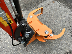 tree shear log grapple for mini excavators cf 10