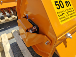 forestry mulcher of 60cm for mini excavators hydraulic shredder mod ars 60