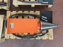 screw log splitter for mini excavator lsp12