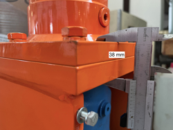 screw log splitter for mini excavator lsp12