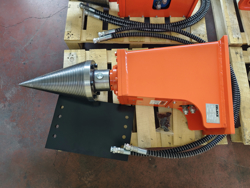 screw log splitter for mini excavator lsp40