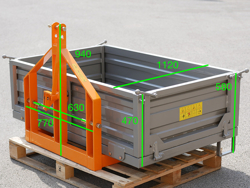 transport box for tractor t 1800 h