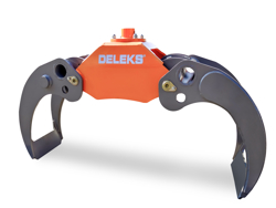 log grapple mini diggers forest crane or manure loading dk 18