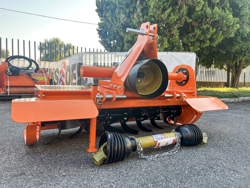medium heavy rotavator tiller for tractor working width 125cm manuall sideshift mod dfm 125