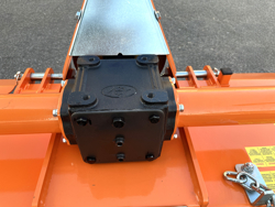 medium heavy rotavator tiller for tractor working width 125cm manuall sideshift mod dfm 125