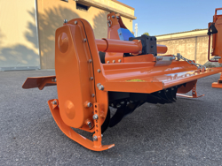 medium heavy rotavator tiller for tractor working width 125cm manuall sideshift mod dfm 125