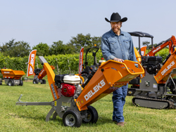 petrol chipper shredder dk 500 lf