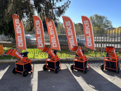 petrol chipper shredder dk 300 bs