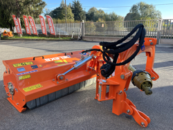 sideshift flail mower heavy offset side mulcher for tractors dragon 200
