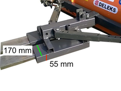 light snow plow for forklifts lns 170 f