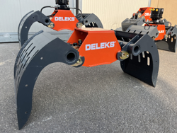 stone and sorting grapple for mini diggers and forest cranes dkp 10