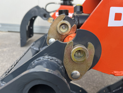 stone and sorting grapple for mini diggers and forest cranes dkp 10