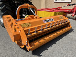 adjustable sideshift mower for tractors shredder mulcher mod gepard 210