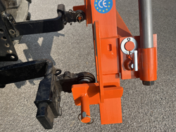 hey bale fork for small traktors dk 6