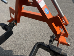hey bale fork for small traktors dk 6