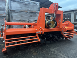 heavy rotavator tiller for tractors working width 180cm for soil preparation mod dftr 180